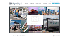 Desktop Screenshot of newporttank.com